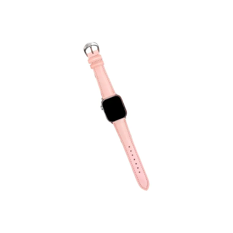 Warbler Dew Compatible With Apple Watch Apple Watch Band S9/S8/SE/7/6/5/4/3 Misty Wax Leather Strap-10