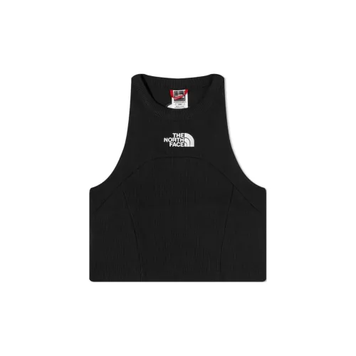 THE NORTH FACE Logo Embroidered Cropped Top
