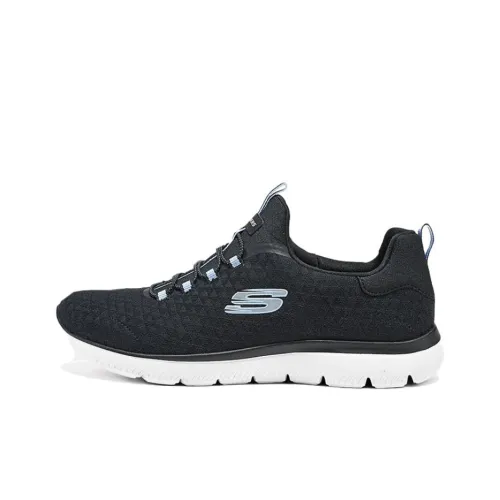 Skechers Bob's Anti Slip Wear Resistant Low Top Casual Shoes Women's Black