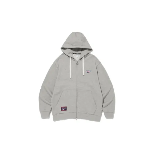 Reebok Jackets Coats Unisex Light Gray