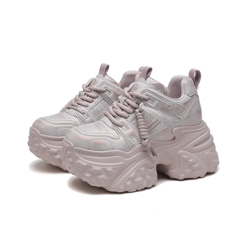 CARDANRO Small-sized Sky Vegetables Low-Top Chunky Sneakers Women's-9