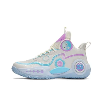 CAMKIDS Slip Resistant Anti Kick Wear Resistant Breathable Mid Top Children's Basketball Shoes Teenagers