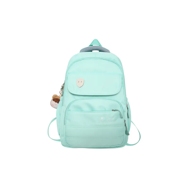 Yalu Nylon Backpack Regular Unisex Multicolor-10