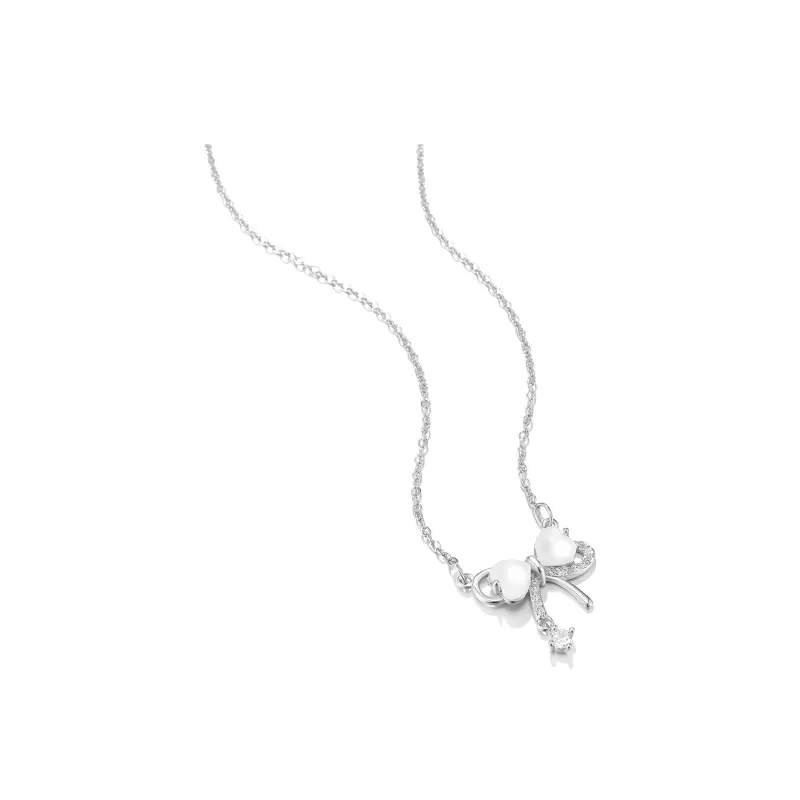 Clect Synthetic Cubic Zirconia Necklaces Women's-2