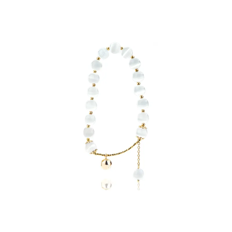 CLARKIA FLOWER Glass Cat Eye Bracelets Women's-2