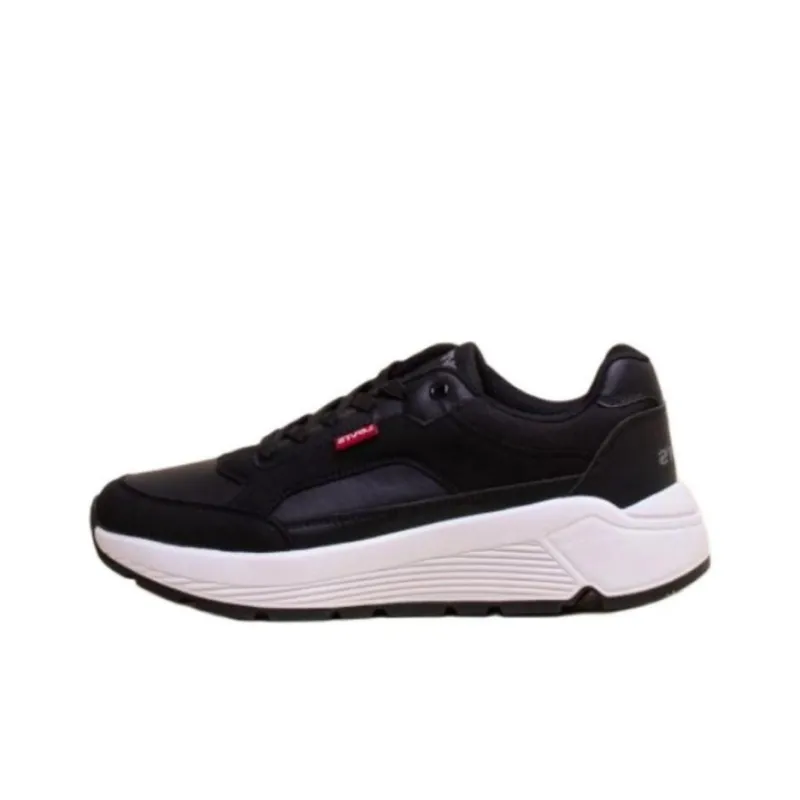 Levi’s Anti-Slip And Wear-Resistant Lightweight Low-Top Casual Shoes Women's Black-0