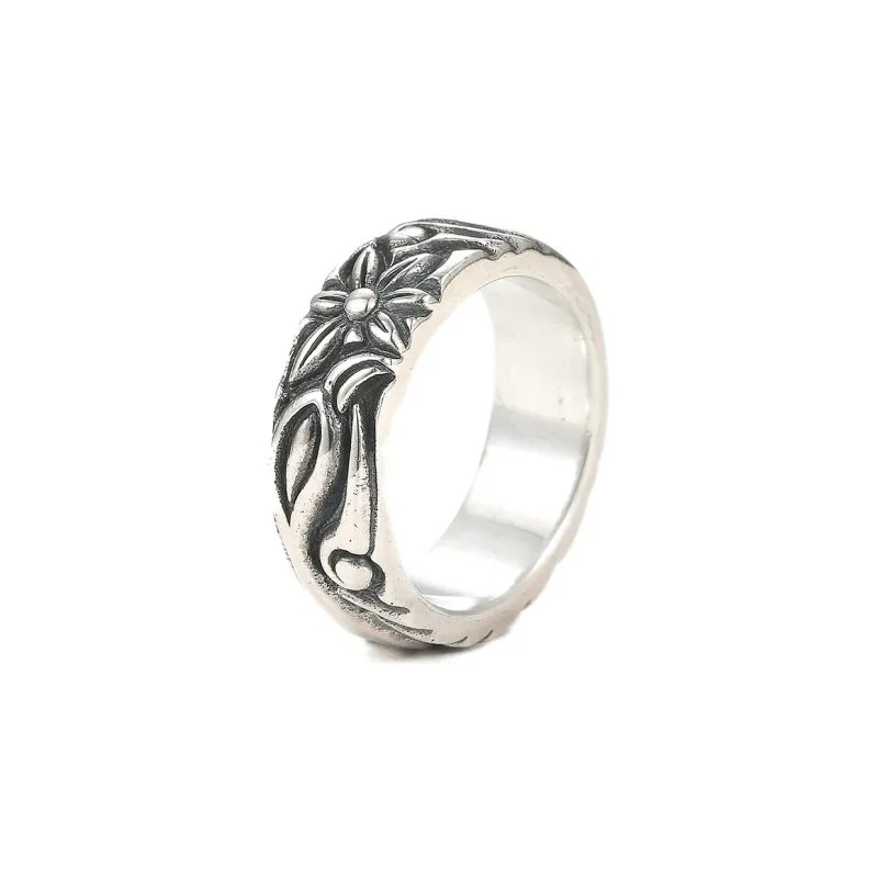Ruibeila 925 Sterling Silver Rings Unisex-1