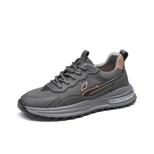 Spider King Low Top Casual Shoes Men's Gray