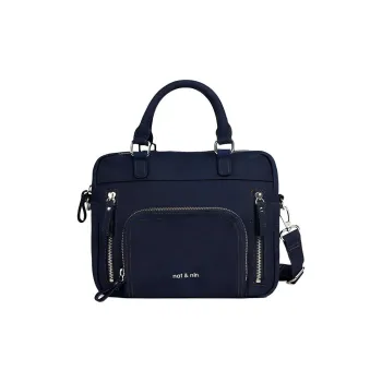 Nat & Nin Denim Shoulder Bag, Crossbody Bag, Handbag Mini Women's Dark Blue