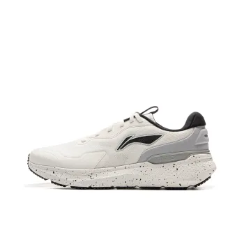 LINING EasyFit 2 Running Shoes Men Low Top Ivory/Brick Gray