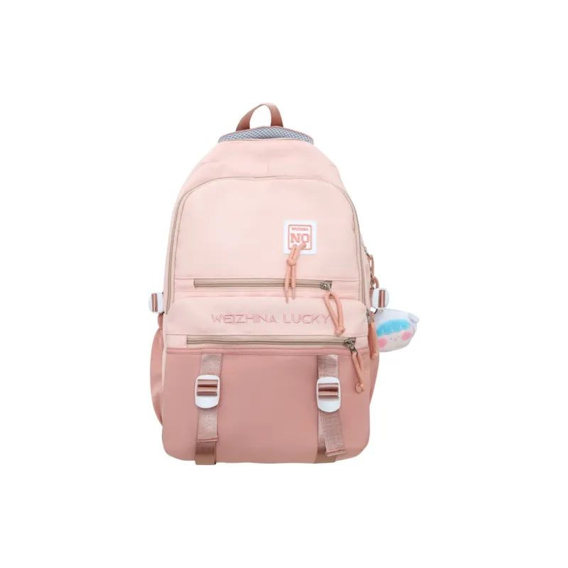 Yalu Nylon Backpack Unisex Multicolor-19