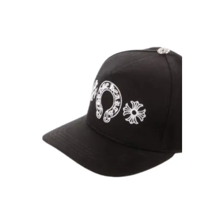 Chrome Hearts Horseshoe Denim Baseball Hat-2
