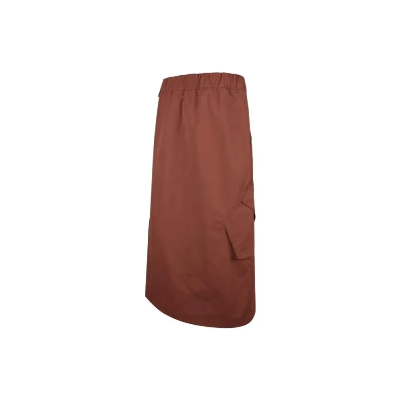 Jordan CHICAGO Casual Long Skirts Women's Brown-1