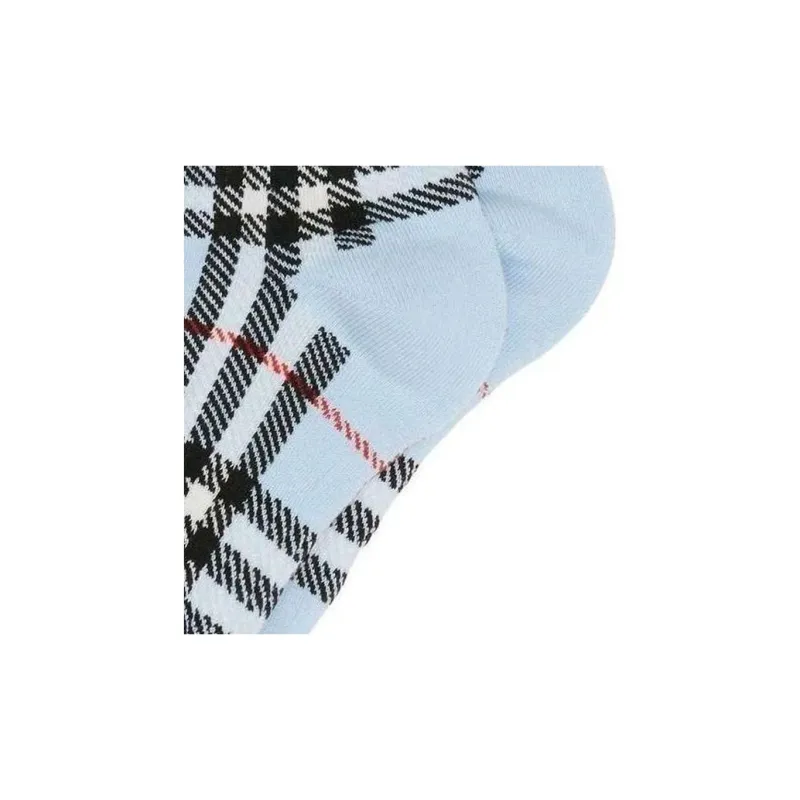 Burberry Vintage Check Intarsia Socks 'Pale Blue'-3