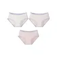 3 Pack (A Set-Light Pink+White+Pink)
