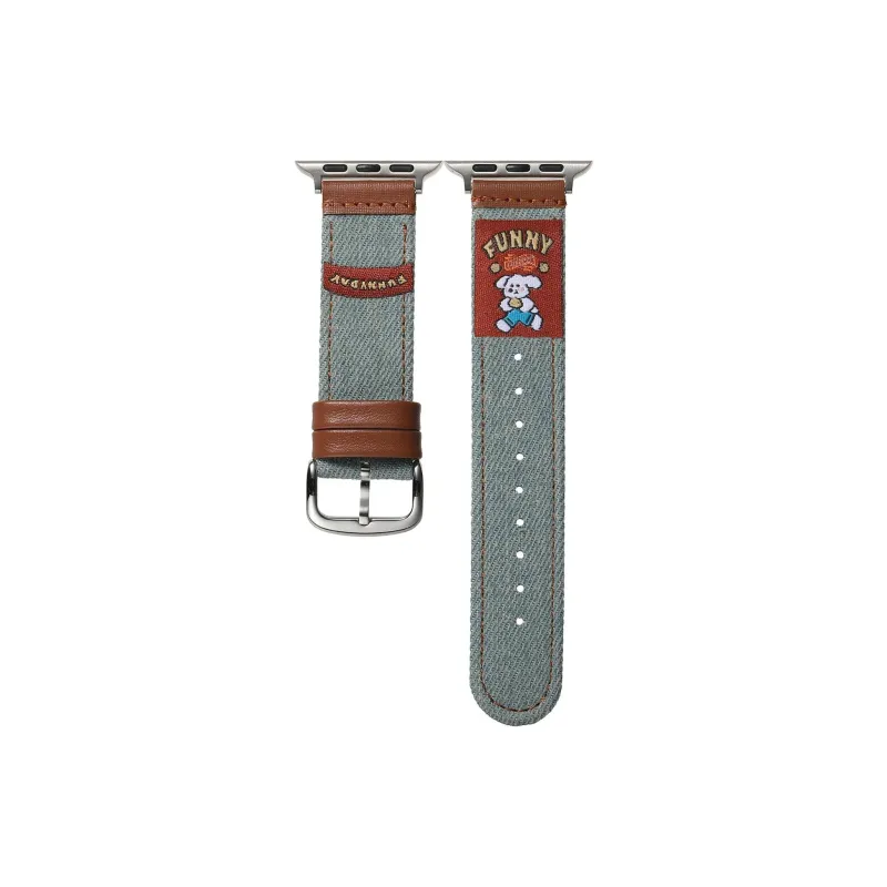 PULAISI Watch Band Apple Compatibility Genuine Leather Material-6