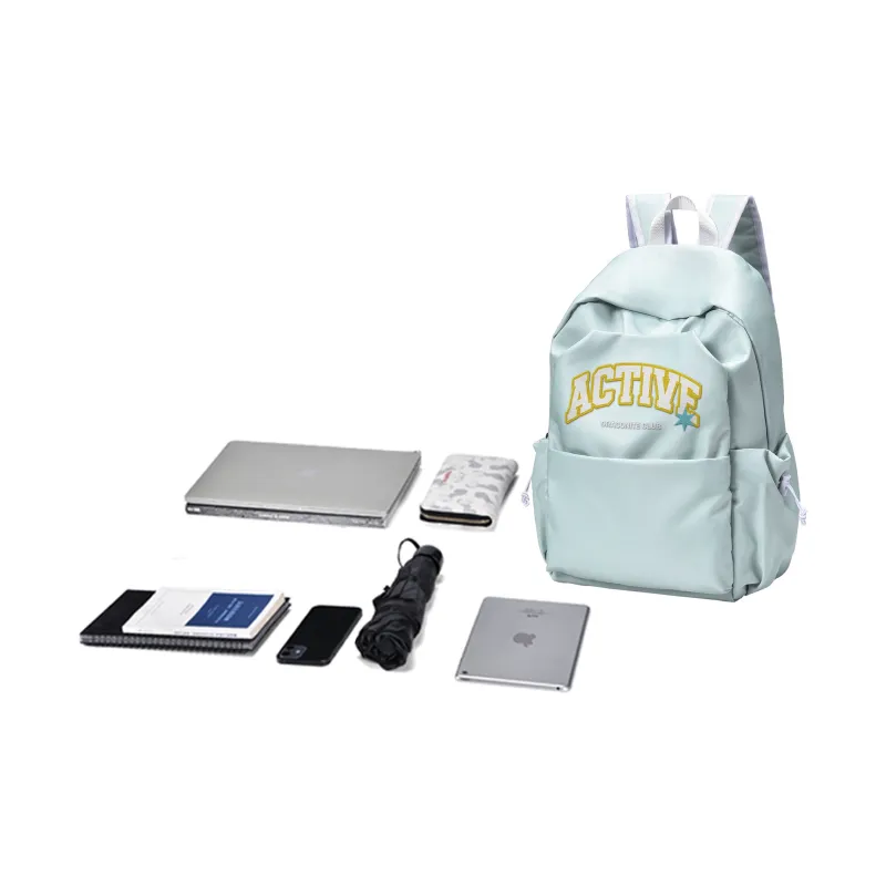 DRACONITE Polyester Students Backpack Regular Unisex Gray-4