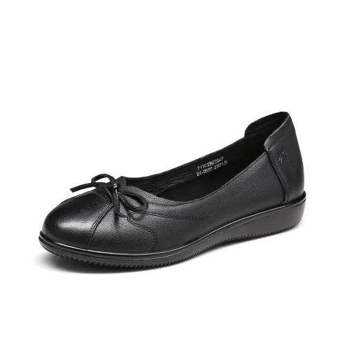 Spider King Casual Single Shoes Women's Black