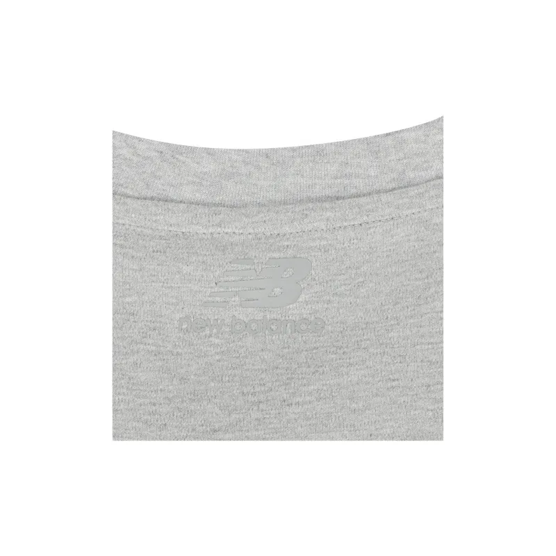 New Balance T Shirt Unisex Light Gray-3