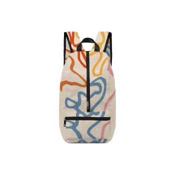 Soundbyte Polyester Backpack Unisex Multicolor