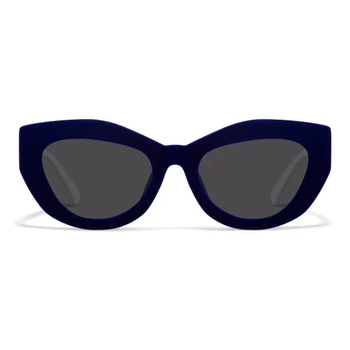 PROTAGO Acetate Velour Cat Eye Sunglasses Unisex