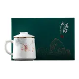 Li Ti Tong-Lotus Charm Glaze Pink Cai Bai River Cup (Glazed)