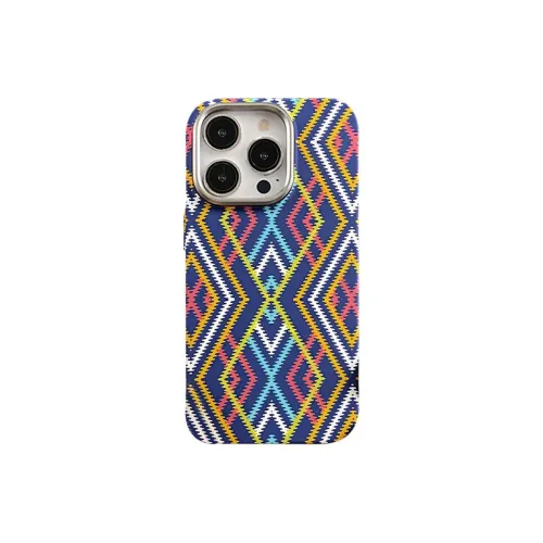 Wei Xin PC Material Sweater Pattern Magnetic Phone Cases Compatible With IPhone 16/15 Pro Max/Apple 13/14 Pro/Max