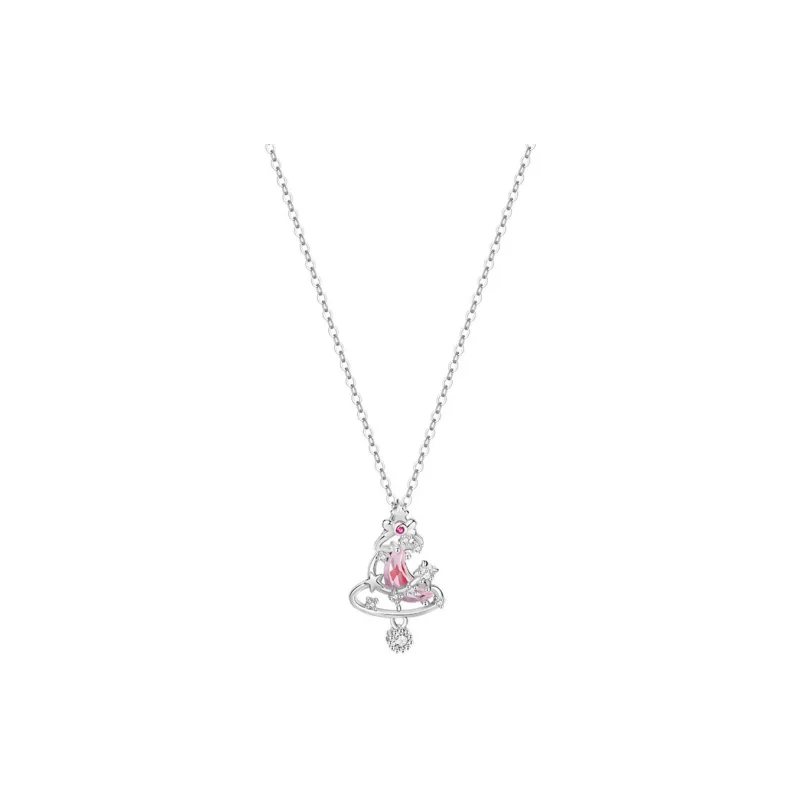 Asia Star S925 Silver Necklaces Women's-3