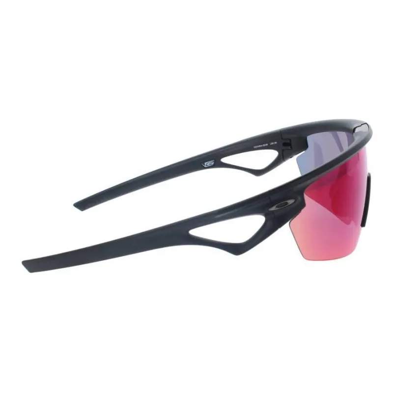 Oakley Acetate Irregular Shape Sunglasses Men's Black-2