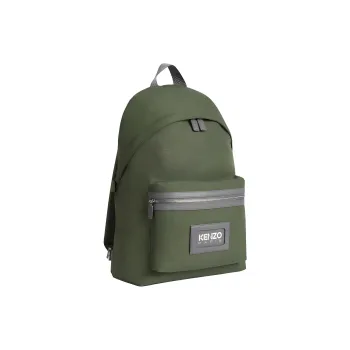 KENZO Polyester Backpack Men's Olive Green