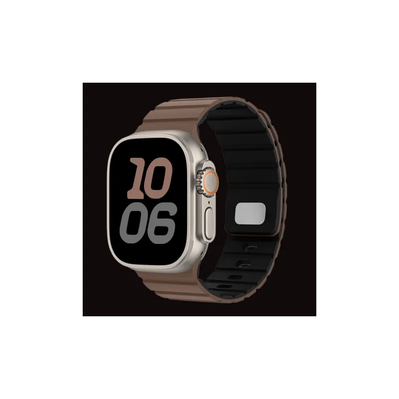 LOVINGCOOL Watch Band Apple Compatibility Silicone Material-1