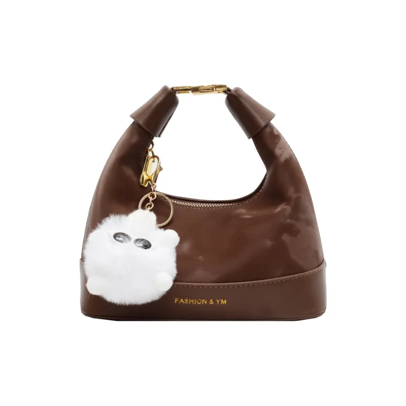 BAODIDAISHU PU Handbags Shoulder Bag Crossbody Bag Regular Women's Ecru/Black/Brown/Pink-14