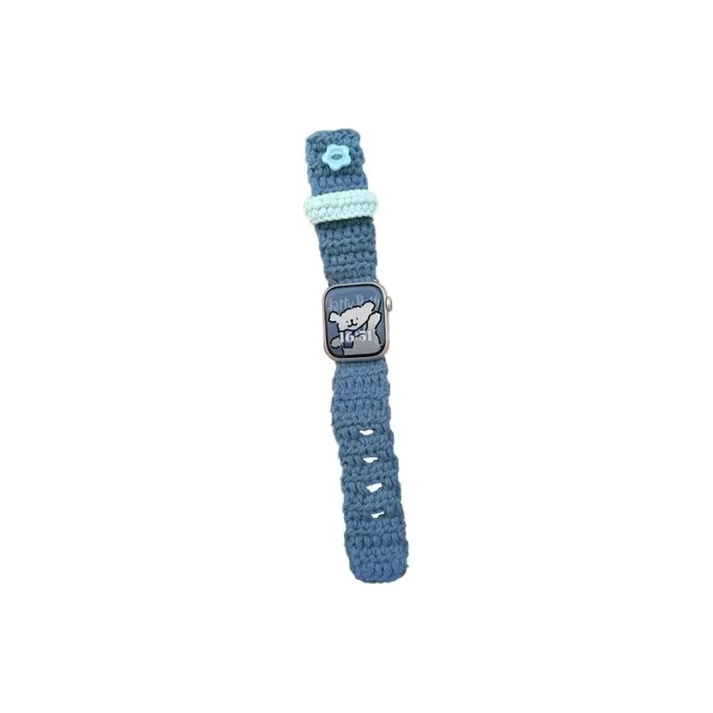 PULAISI Watch Band Apple Compatibility 38/40/41/42/44/45/46/49mm Fabric Material-9