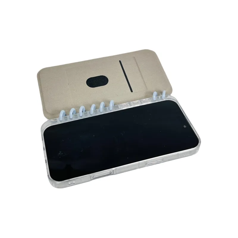Wei Xin Leather Material Blue Line Snowman Phone Cases Compatible With IPhone 16/15 Pro Max/Apple 13/14 Pro/Max-4