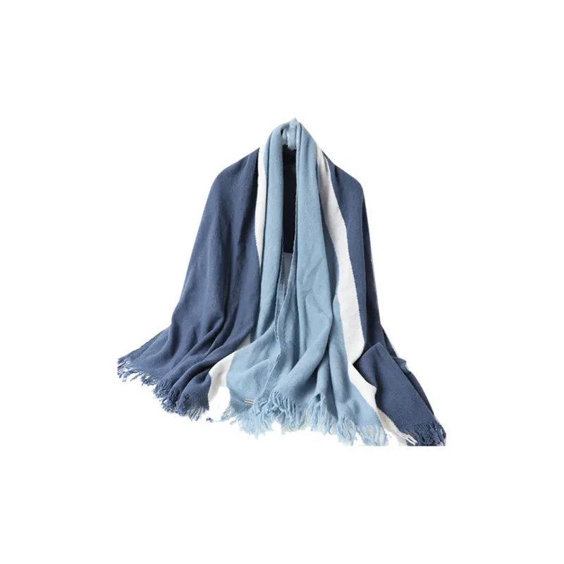 LE TISSERAND 100% Sheep Wool Knit Scarves Women's-0