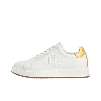 LAUREN RALPH LAUREN Ainsley Low Top Skateboard Shoes Women's White