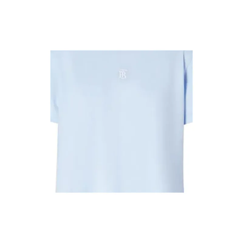 Burberry T-Shirt Unisex Light Blue-4