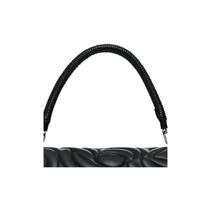 Desigual Polyurethane Shoulder Bag, Crossbody Bag, Handbag Regular Women's Black-4