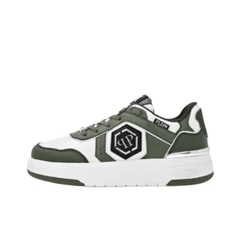 PHILIPP PLEIN Lo Top SK8R Plein Low Top Skateboard Shoes Unisex Green