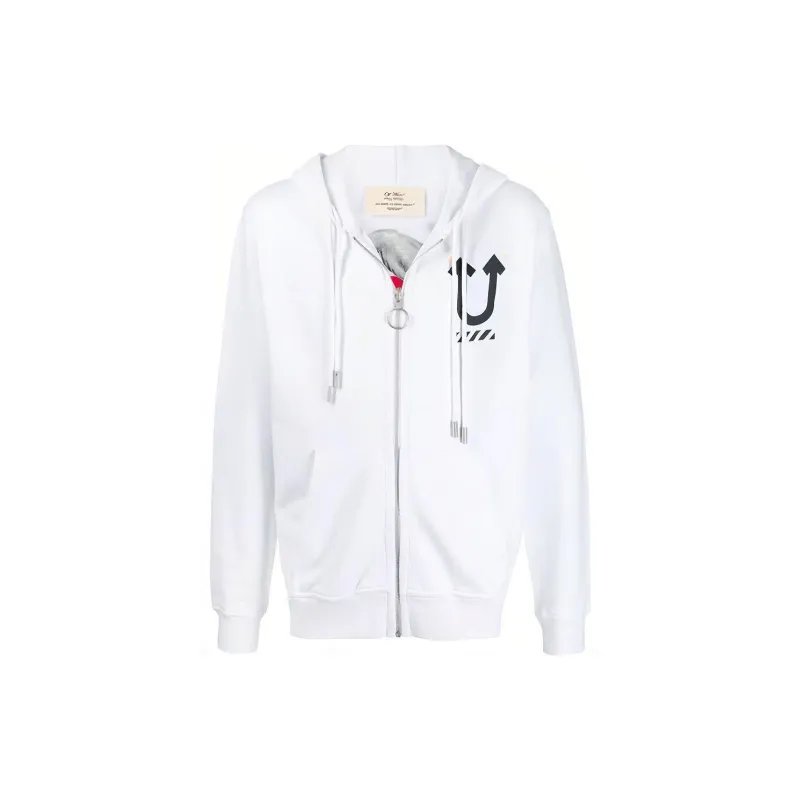 OFF WHITE X Undercover Skeleton Reverse Zip Hoodie-1