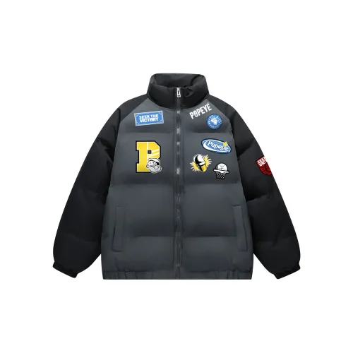 POPEYE Puffer Jackets Unisex