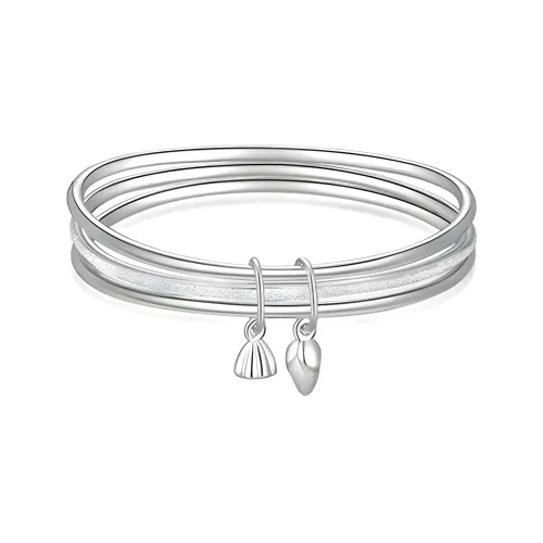 CLARKIA FLOWER Copper Bangles Women's