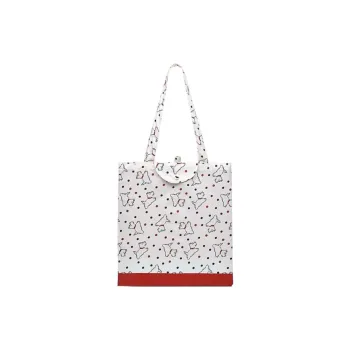 RADLEY Nylon Tote Bag, Shopping Bag, Shoulder Bag Large Size Unisex White
