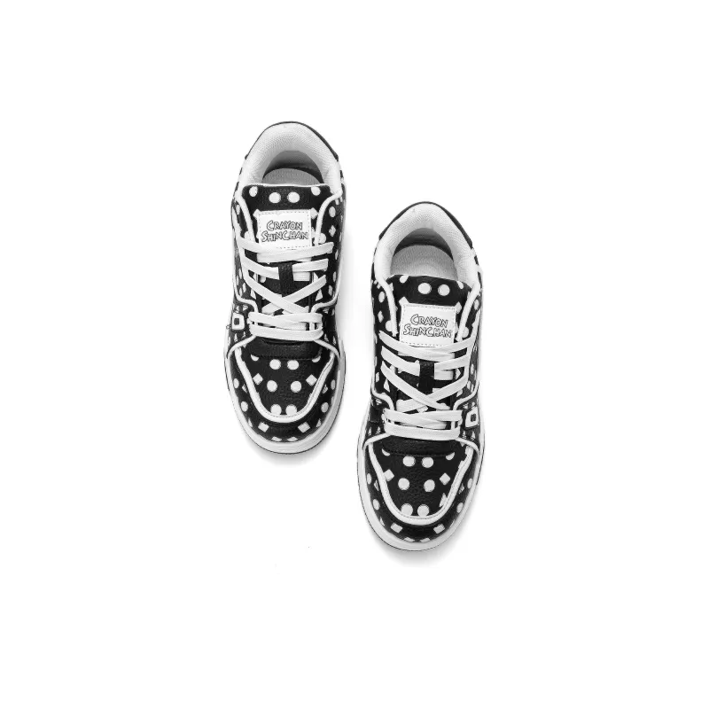 Crayon Shinchan Low-Top Skateboard Shoes Unisex-10