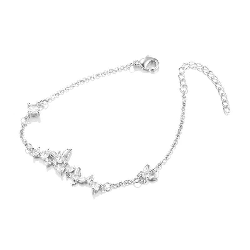 Clect Synthetic Cubic Zirconia Bracelets Women's-1