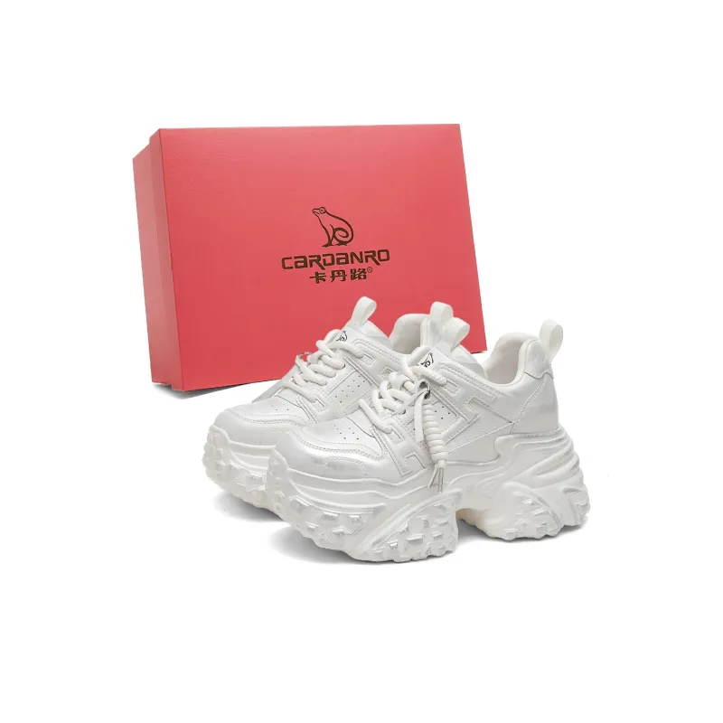 CARDANRO Small-sized Sky Vegetables Low-Top Chunky Sneakers Women's-1