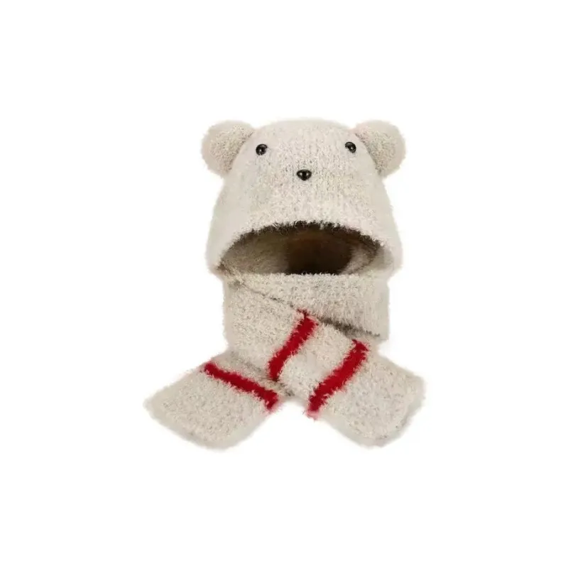 Moore Joan Plush Yarn Beanies Women's-4