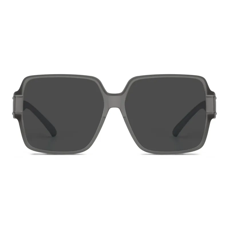 Wood Premium TR/Memory Plastic Square Sunglasses Unisex-7