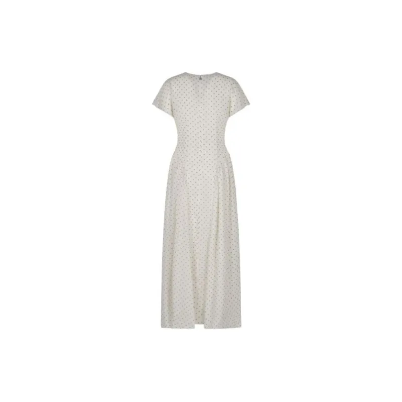 Rotate Polka Dot Printed Maxi Dress-1