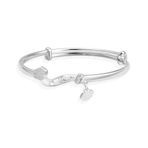 SWEET PLANET S999 Fine Silver Bangles Women's